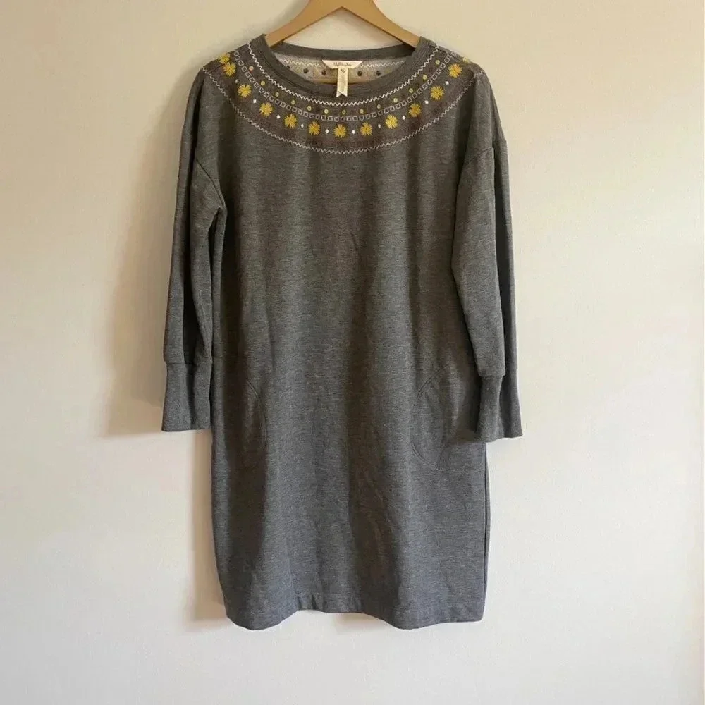 Matilda Jane Embroidered Sweatshirt Dress - Picture 2 of 11